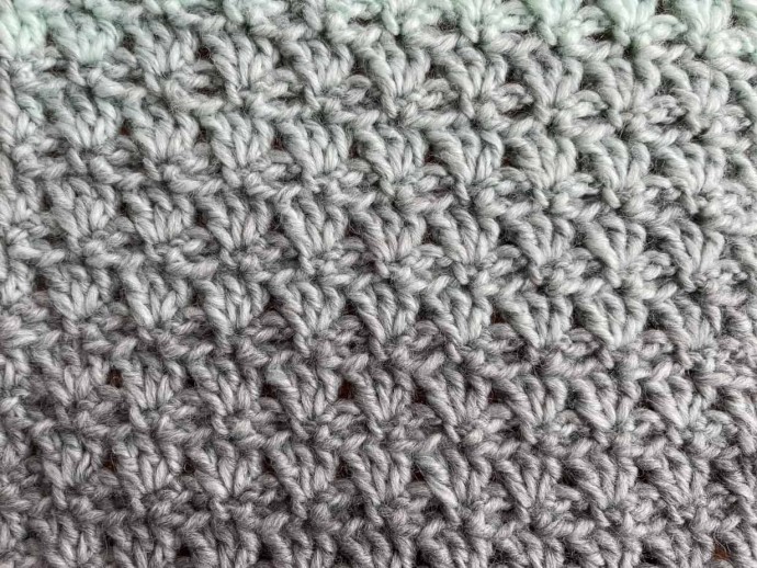 Easy Parquet Crochet Stitch Photo Tutorial