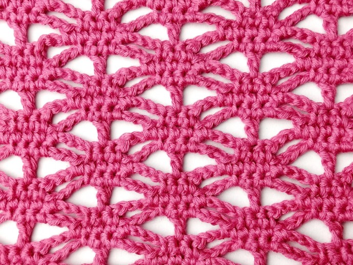 Lacy Spider Crochet Stitch Photo Tutorial