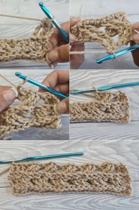 How to Crochet the Celtic Weave Stitch Photo Tutorial