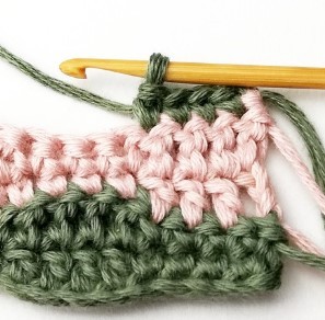 Smooth Wave Crochet Stitch Photo Tutorial