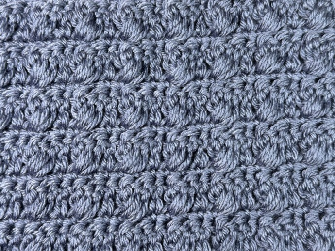 How to Crochet the Crossed Cluster Stitch Photo Tutorial
