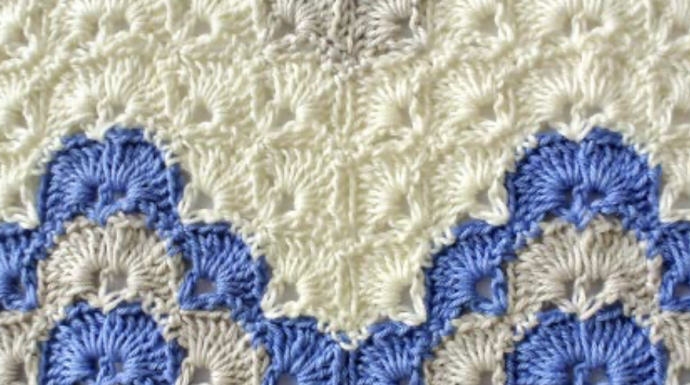 Crochet Ripple Shell Stitch