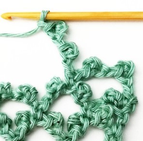 How to Crochet the Picot Mesh Stitch Photo Tutorial