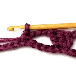 Lacy Striped Fan Crochet Stitch Photo Tutorial