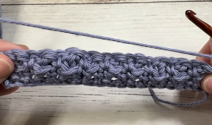 How to Crochet the Gravel Stitch Photo Tutorial