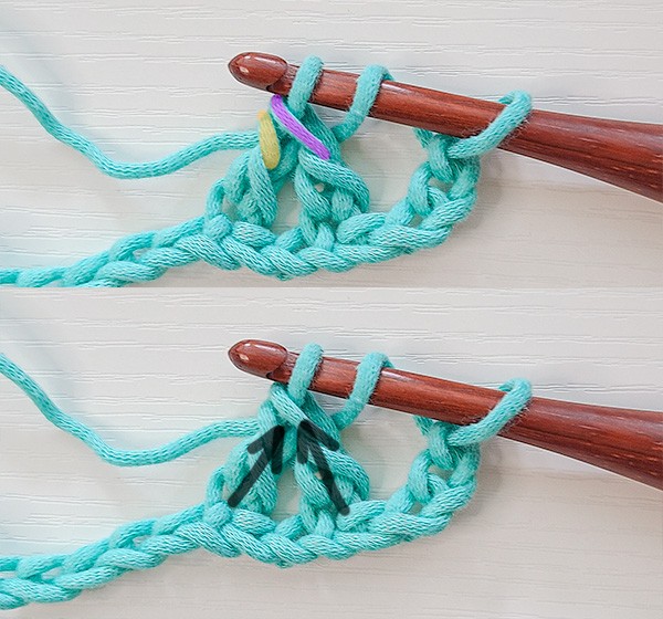 Treble Cross Crochet Stitch Photo Tutorial