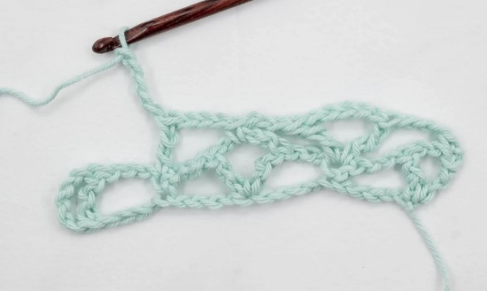 Lace Star Flower Crochet Stitch Photo Tutorial