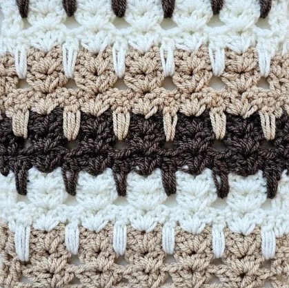 How To Crochet The Cat Stitch Photo Tutorial