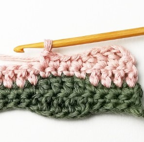 Smooth Wave Crochet Stitch Photo Tutorial