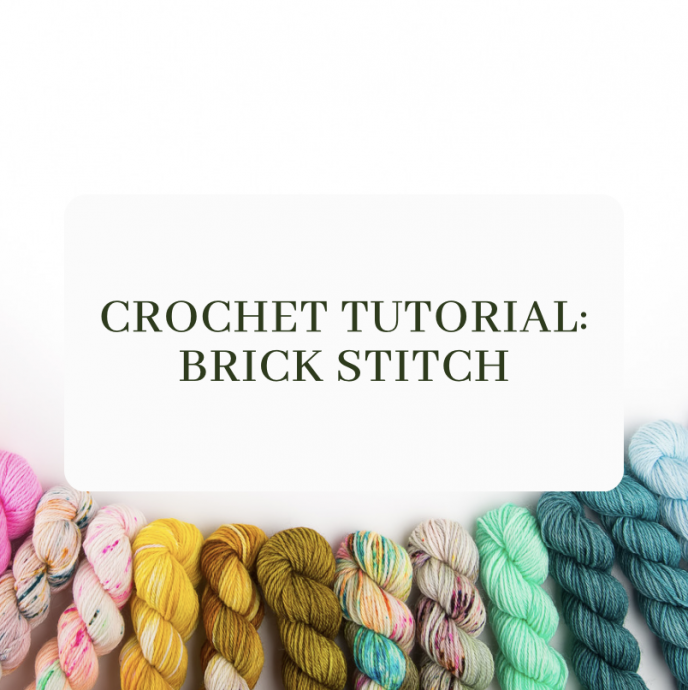 Crochet Tutorial: Brick Stitch