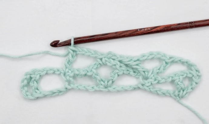 Lace Star Flower Crochet Stitch Photo Tutorial