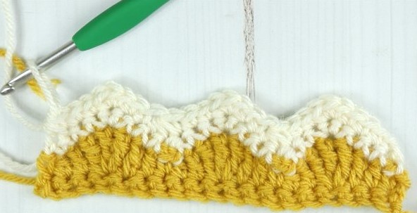 How to Crochet the Wave and Chevron Stitch Photo Tutorial