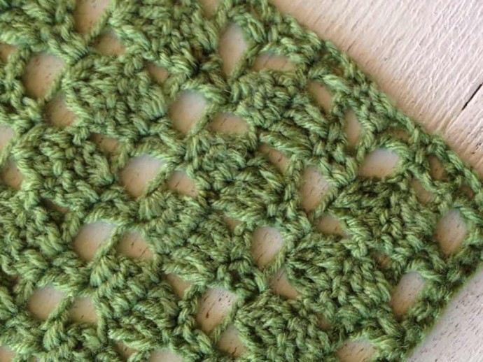 How to Crochet the Foliage Stitch Photo Tutorial