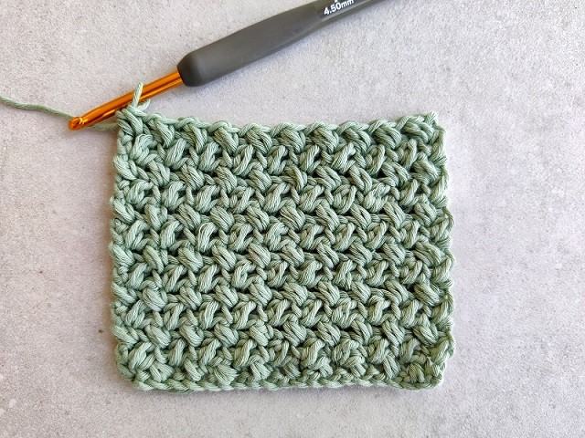 How to Crochet the Mini Bean Stitch Photo Tutorial