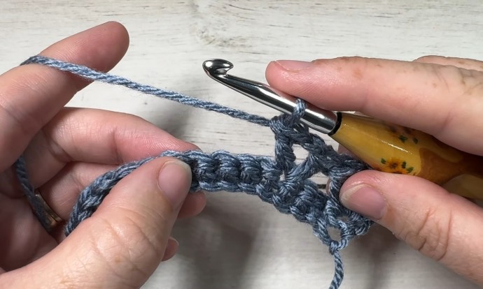 How to Crochet the Shelled Cluster Stitch Photo Tutorial