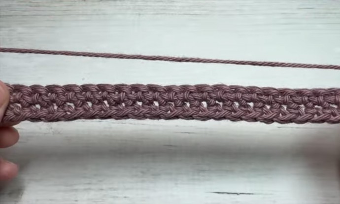 How to Crochet the Field Stitch Photo Tutorial