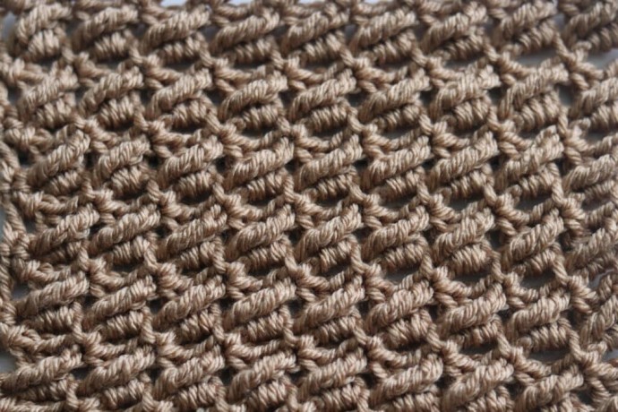 How to Crochet the Terrain Stitch Photo Tutorial