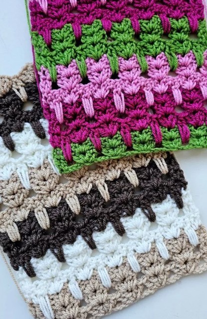 How To Crochet The Cat Stitch Photo Tutorial