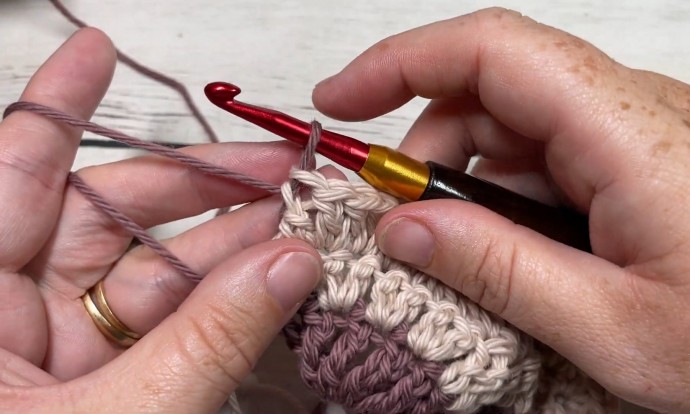 How to Crochet the Circle Stitch Photo Tutorial