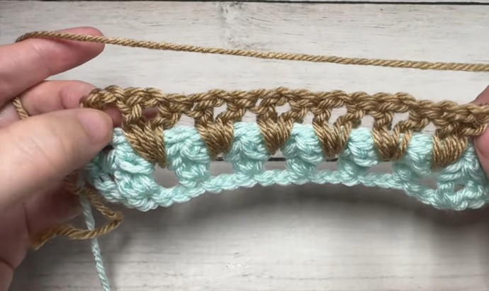 Ice Cream Crochet Stitch Photo Tutorial