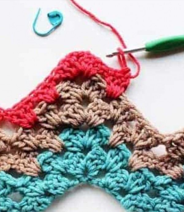 Granny Ripple Stitch Crochet Tutorial