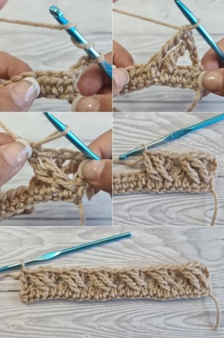 How to Crochet the Celtic Weave Stitch Photo Tutorial