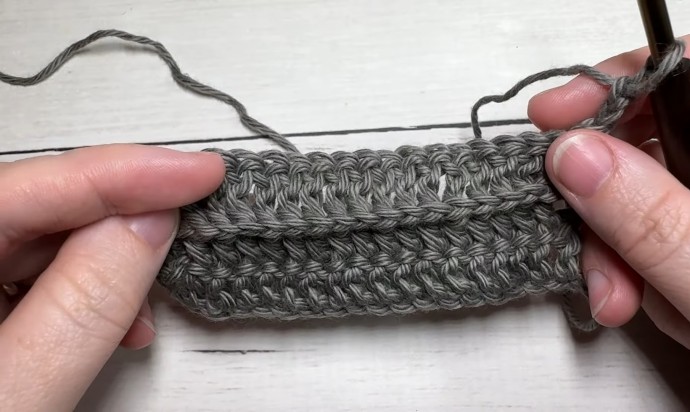 How to Crochet the Raised Ridges Stitch Photo Tutorial