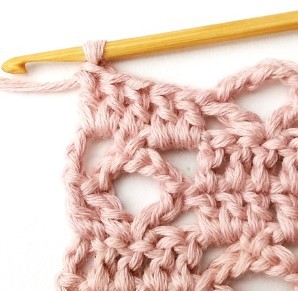 The Diagonal Diamond and Square Crochet Stitch Photo Tutorial