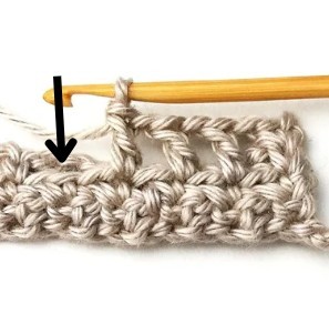 How to Crochet the Wide Herringbone Stitch Photo Tutorial