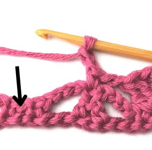 Flower and Triangle Crochet Stitch Photo Tutorial