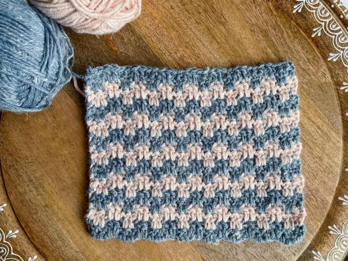 Leaping Stripes Crochet Stitch Photo Tutorial