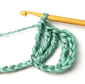 Large Stacked Mussel Crochet Stitch Photo Tutorial
