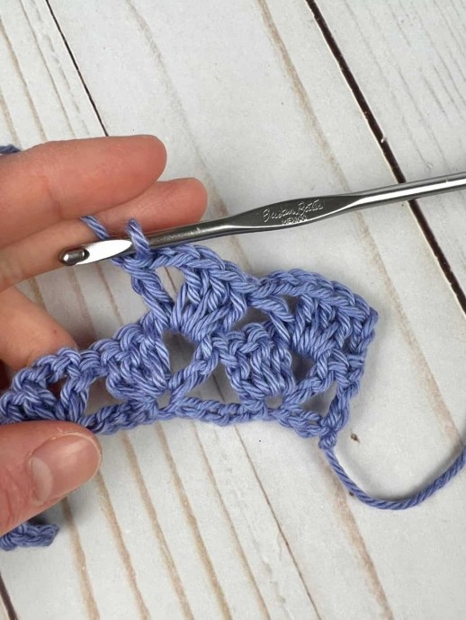 How to Crochet the Drunken Granny Stitch Photo Tutorial