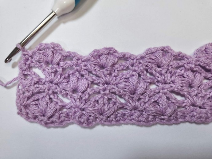 How to Crochet the Lace Flower Stitch Photo Tutorial