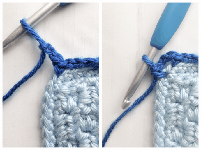 Curling Waves Crochet Border Photo Tutorial