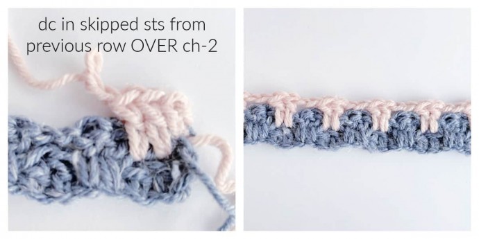 Leaping Stripes Crochet Stitch Photo Tutorial