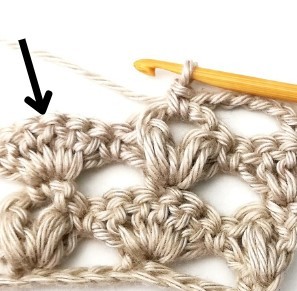 The Shell and Puff V Crochet Stitch Photo Tutorial