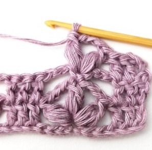 The Aligned Lotus Crochet Stitch Photo Tutorial