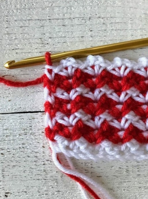 How to Crochet the Americana Stitch Photo Tutorial