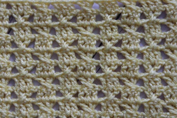 How to Crochet the Checked Boxes Stitch Photo Tutorial