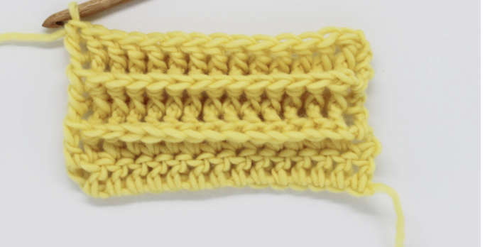 Front Loop Double Crochet a Step by Step Tutorial