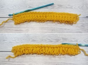 How to Crochet the Double Loop Stitch Photo Tutorial