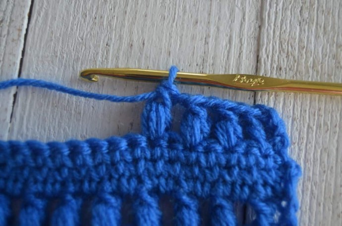 How to Crochet the Blue Frost Stitch Photo Tutorial