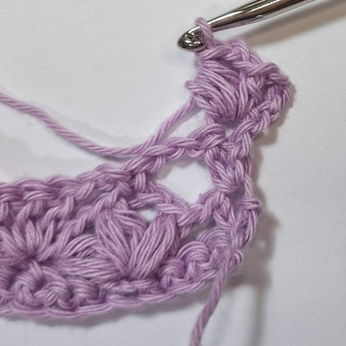 How to Crochet the Lace Flower Stitch Photo Tutorial