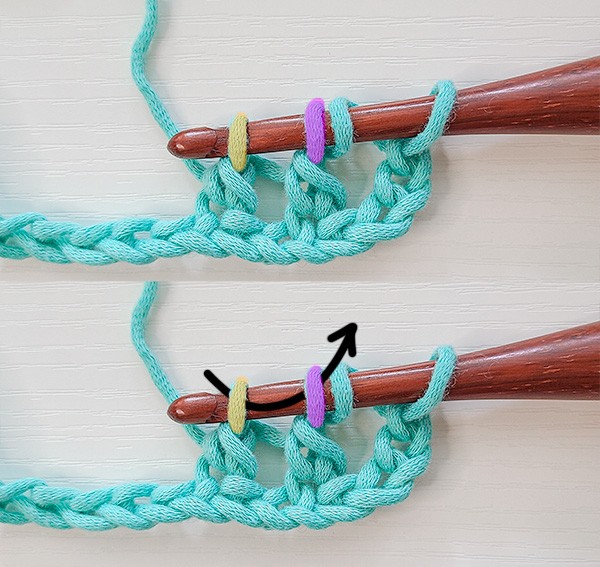 Treble Cross Crochet Stitch Photo Tutorial