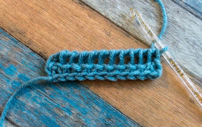 Tunisian Reverse Crochet Stitch Photo Tutorial