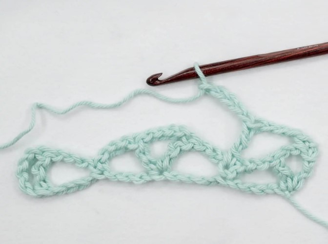 Lace Star Flower Crochet Stitch Photo Tutorial