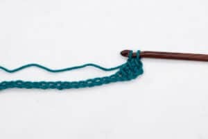 Linked Treble Crochet Stitch Photo Tutorial