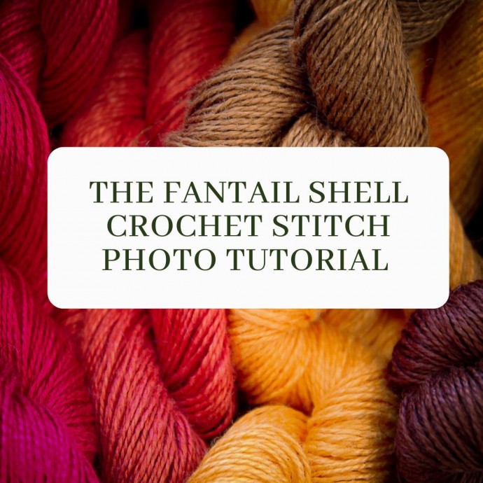 The Fantail Shell Crochet Stitch Photo Tutorial