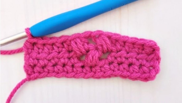 Tiny Flower Crochet Stitch Photo Tutorial